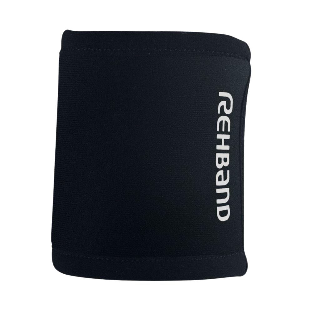 Rehband RX Wrist Sleeve, 5mm, Pair, Black Black / L