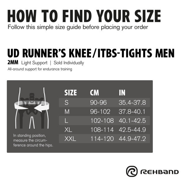 Rehband UD Runners Knee ITBS Tights Men