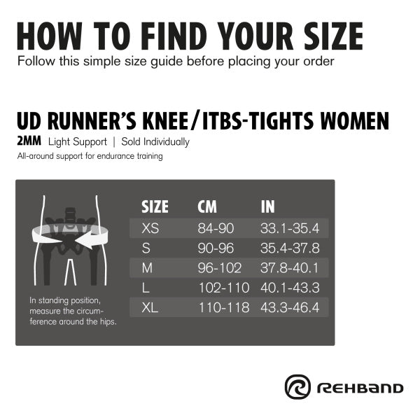 Rehband UD Runners Knee ITBS Tights Women