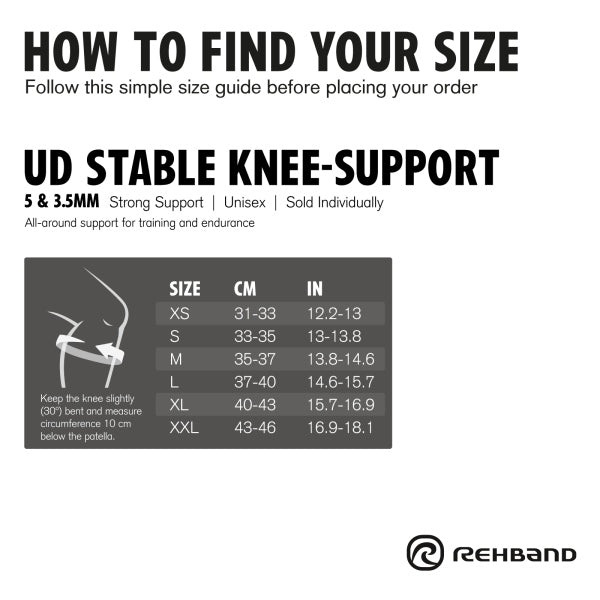 Rehband UD Stable Knee Brace 5mm