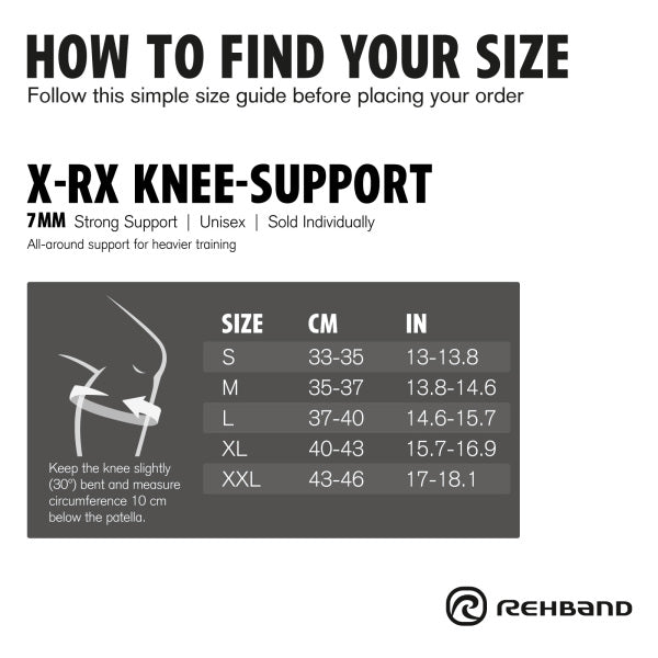 Rehband X RX Knee Support 7mm