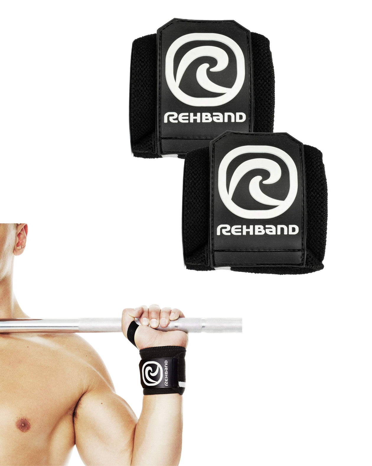 Rehband X-RX Wrist-Wraps Black