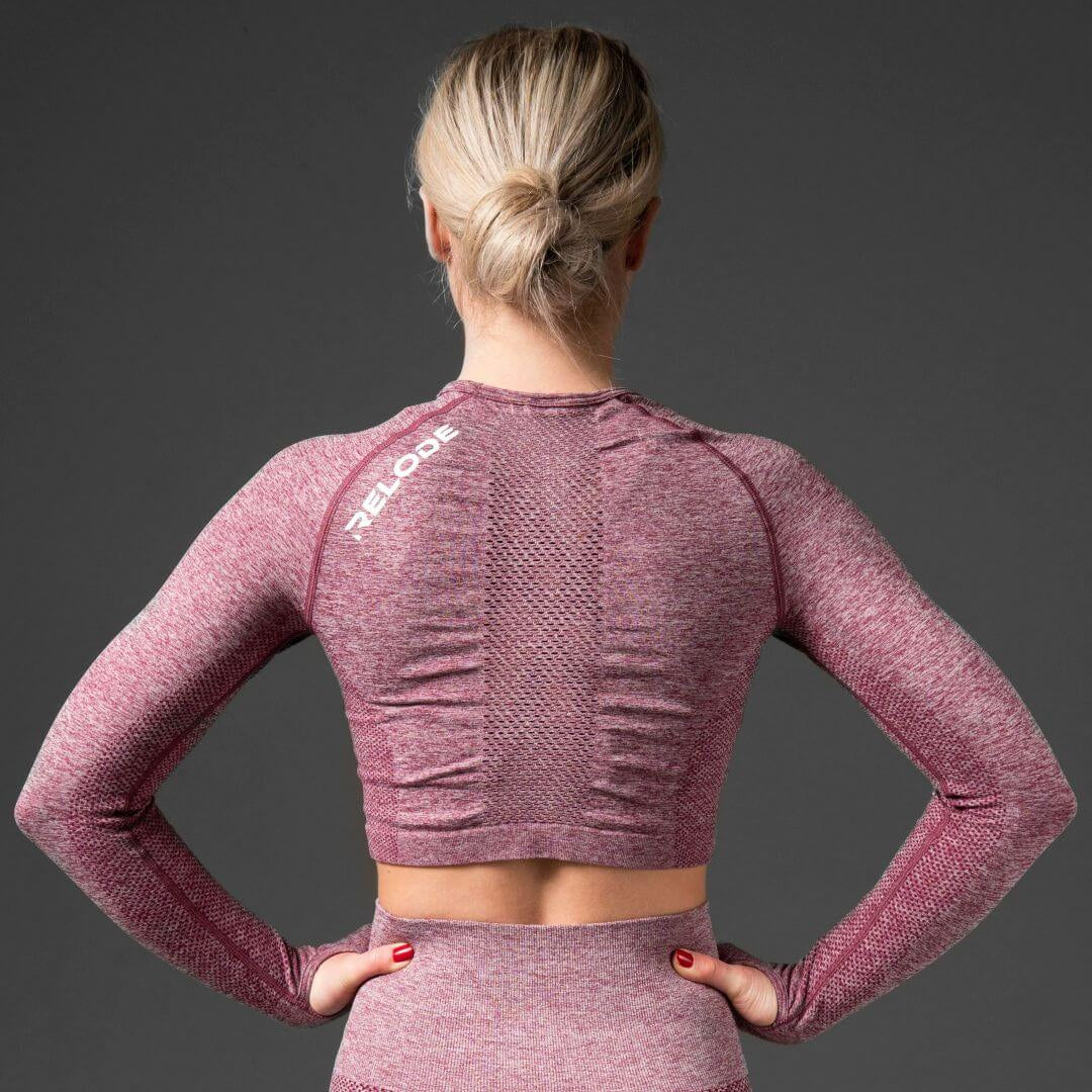 Relode Classic Seamless Top Red