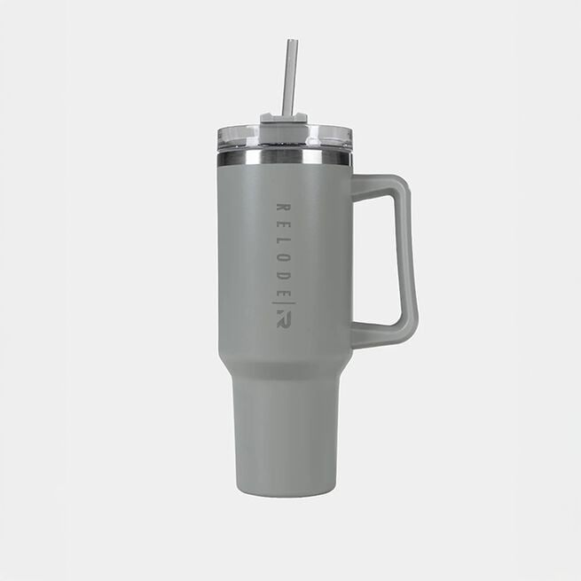 Relode Clean Tumbler Vattenflaska Rostfritt Stål 1200 ml Grå