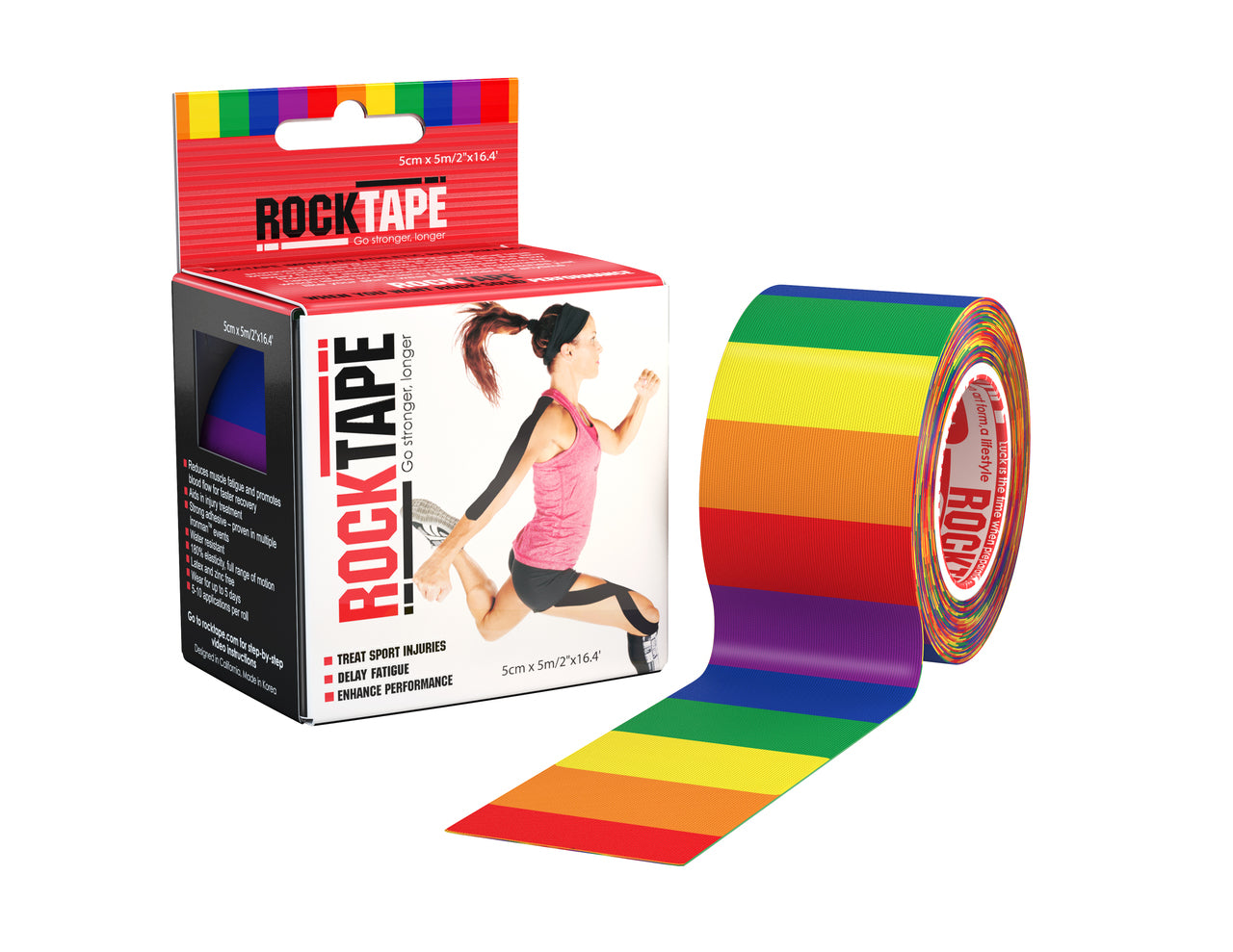 Rock Tape Rocktape Rainbow 5cm x 5m