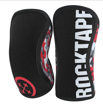 RockTape Assassins Knee Sleeves 7mm - Red Camo