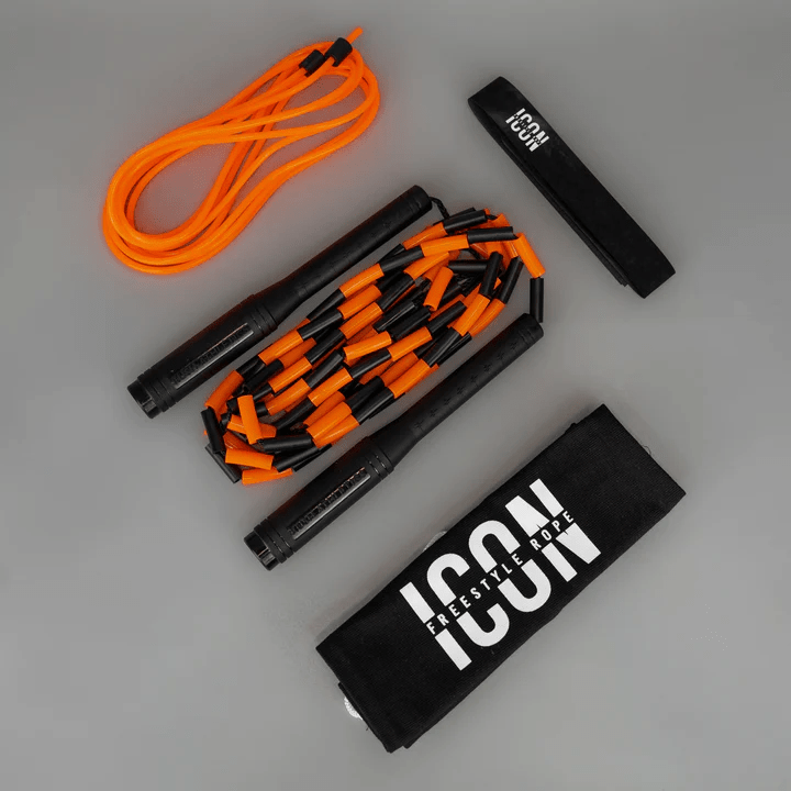 Rush Athletics ICON FREESTYLE ROPE Svart/Orange