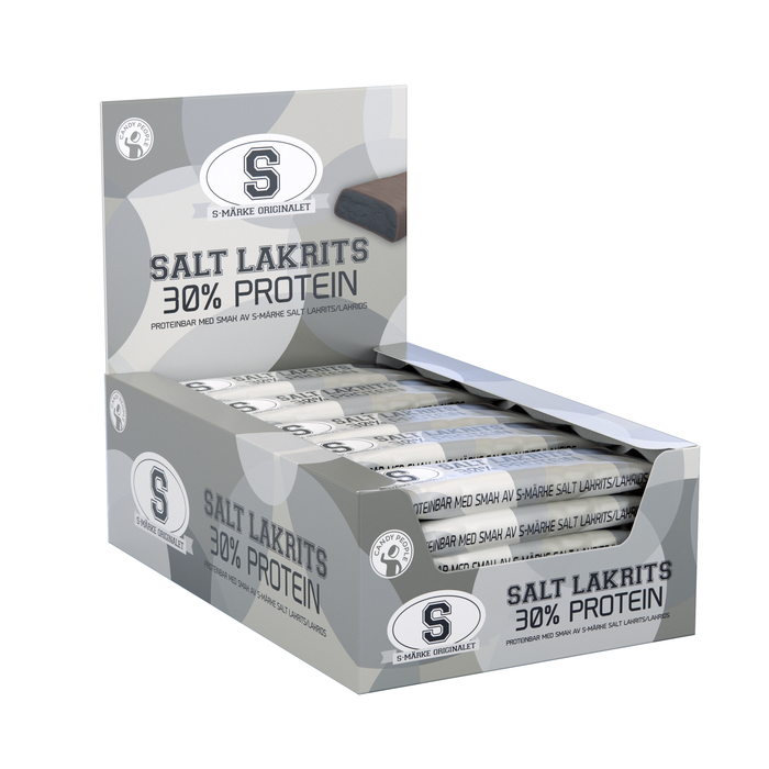S-Märke 20 x S-Märke Proteinbar 35 g Salt Laktrits