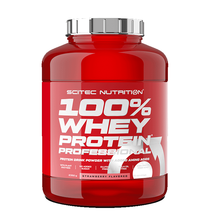 Scitec Nutrition 100% Vassleprotein Professional 2350 g Strawberry