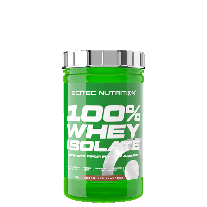 Scitec Nutrition 100 % Whey Isolate Vassleprotein 700 g Chocolate