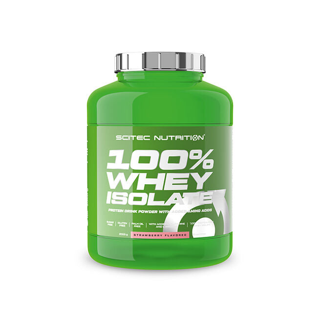 Scitec Nutrition 100 % Whey Isolate Vassleproteinisolat 1816 g Strawberry