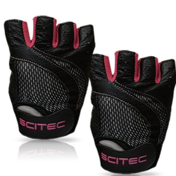 Scitec Nutrition Gym Gloves Pink Style