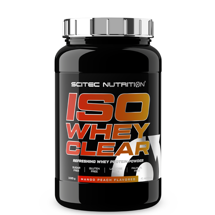 Scitec Nutrition Iso Clear Whey Vassleproteinisolat 1025 g Mango Peach