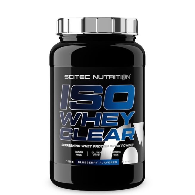 Scitec Nutrition Iso Clear Whey Vassleproteinisolat 1025 g Blueberry