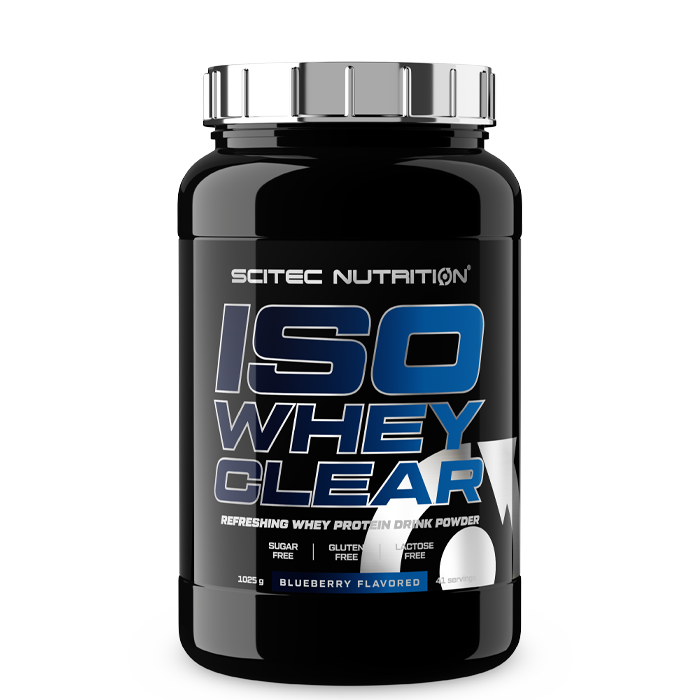Scitec Nutrition Iso Clear Whey Vassleproteinisolat 1025 g Blueberry