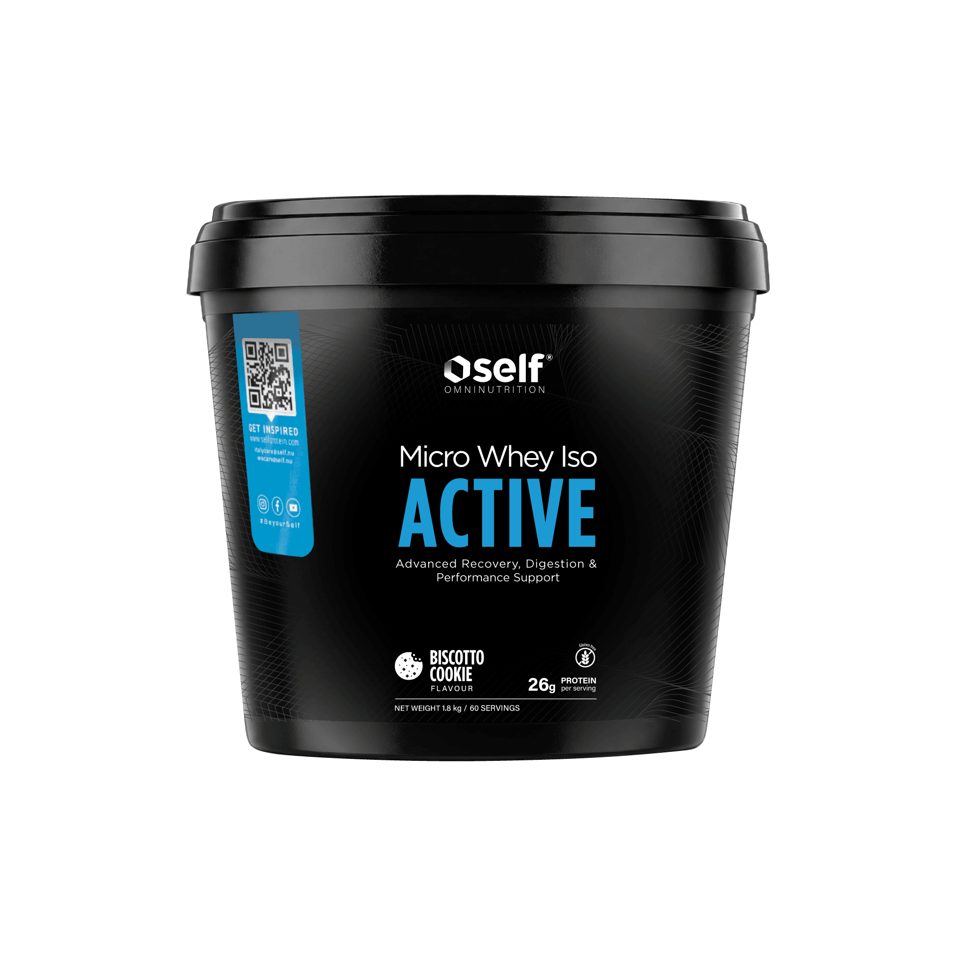 SELF Omninutrition Micro Whey Iso Active - 1,8kg