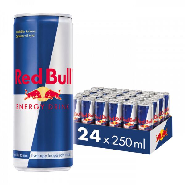 24 x Red Bull Energidryck 250 ml Original