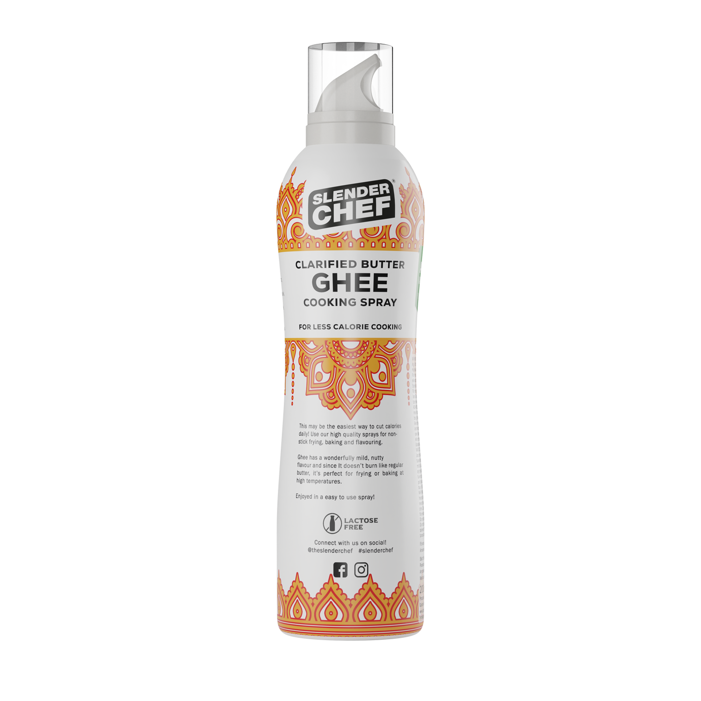 Slender Chef Clarified Butter Ghee Cooking Spray - 200ml