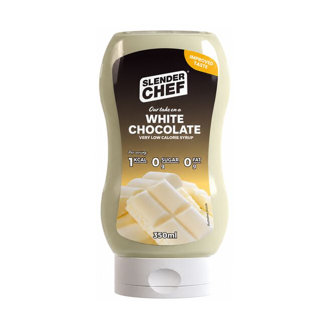 Slender Chef Kalorisnål Chokladsås 350 ml White Chocolate