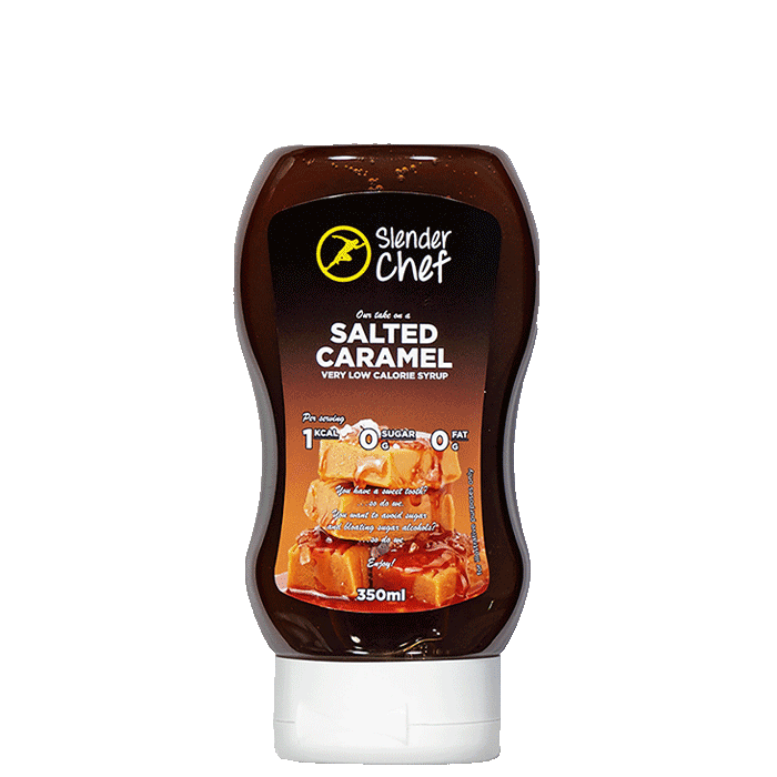 Slender Chef Kalorisnål Chokladsås 350 ml Salted Caramel