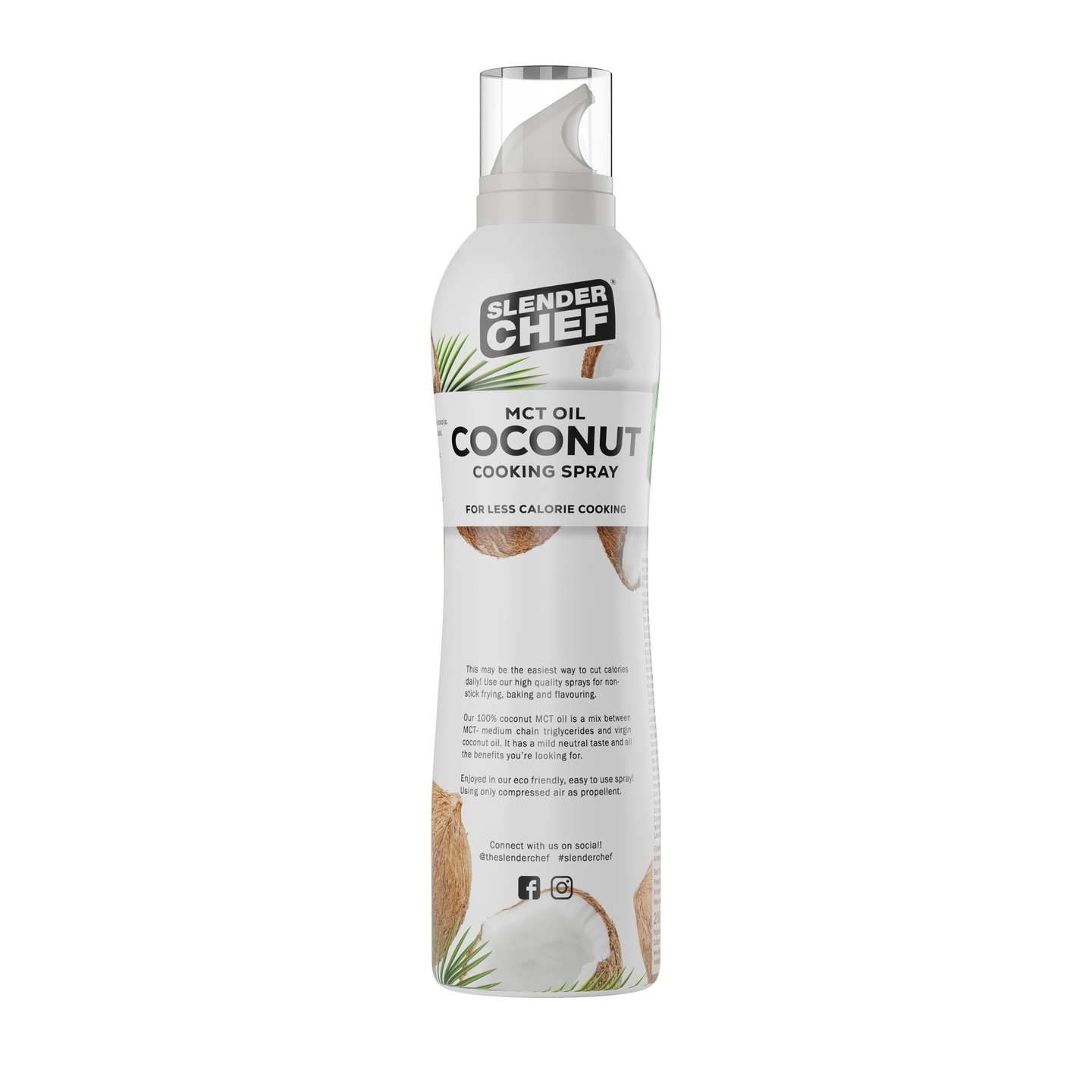 Slender Chef MCT Coconut Oil Cooking Spray - 200ml