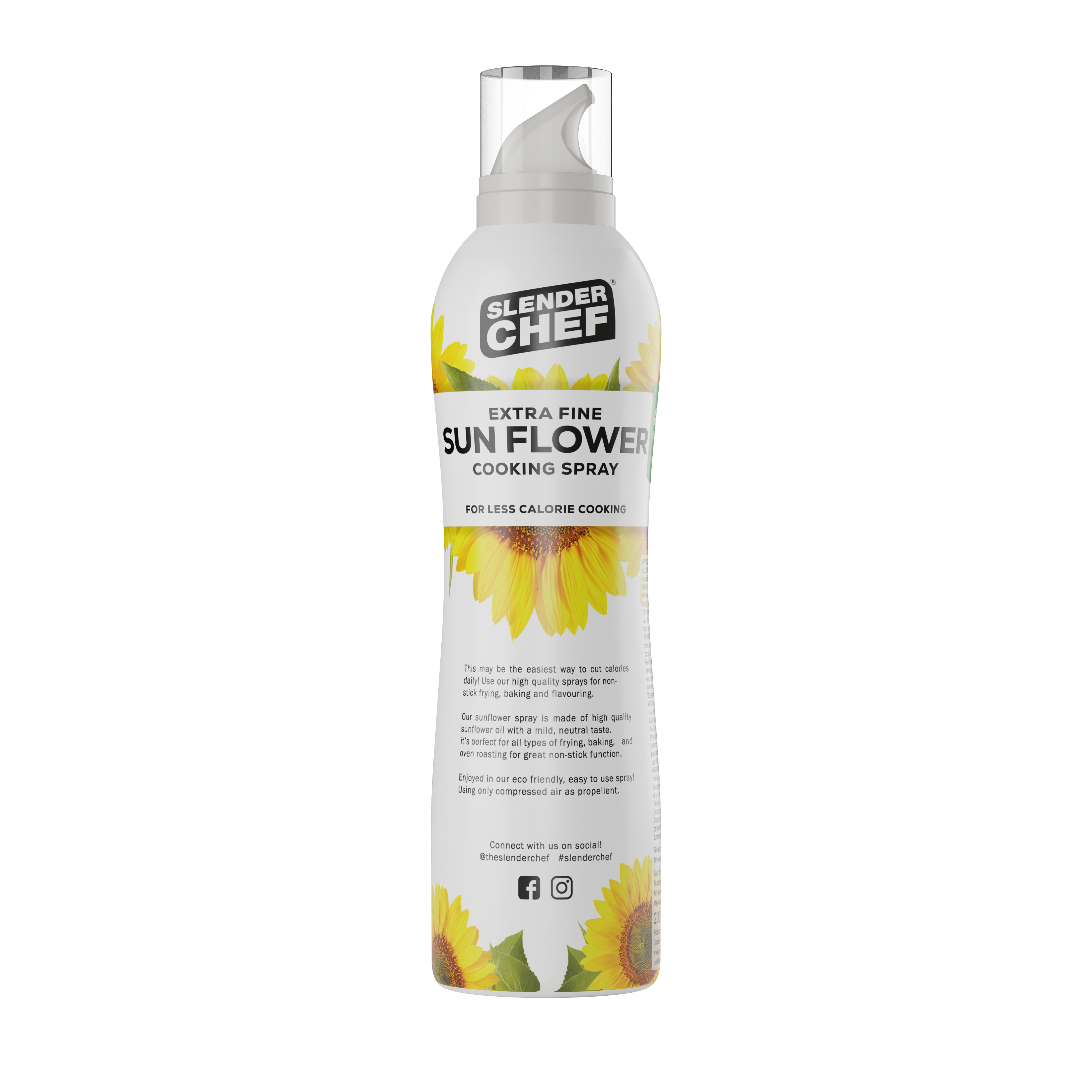 Slender Chef Sun Flower Cooking Spray - 200ml