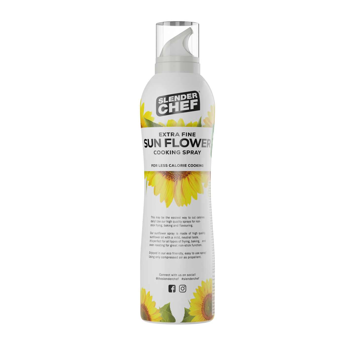 Slender Chef Sun Flower Cooking Spray - 200ml
