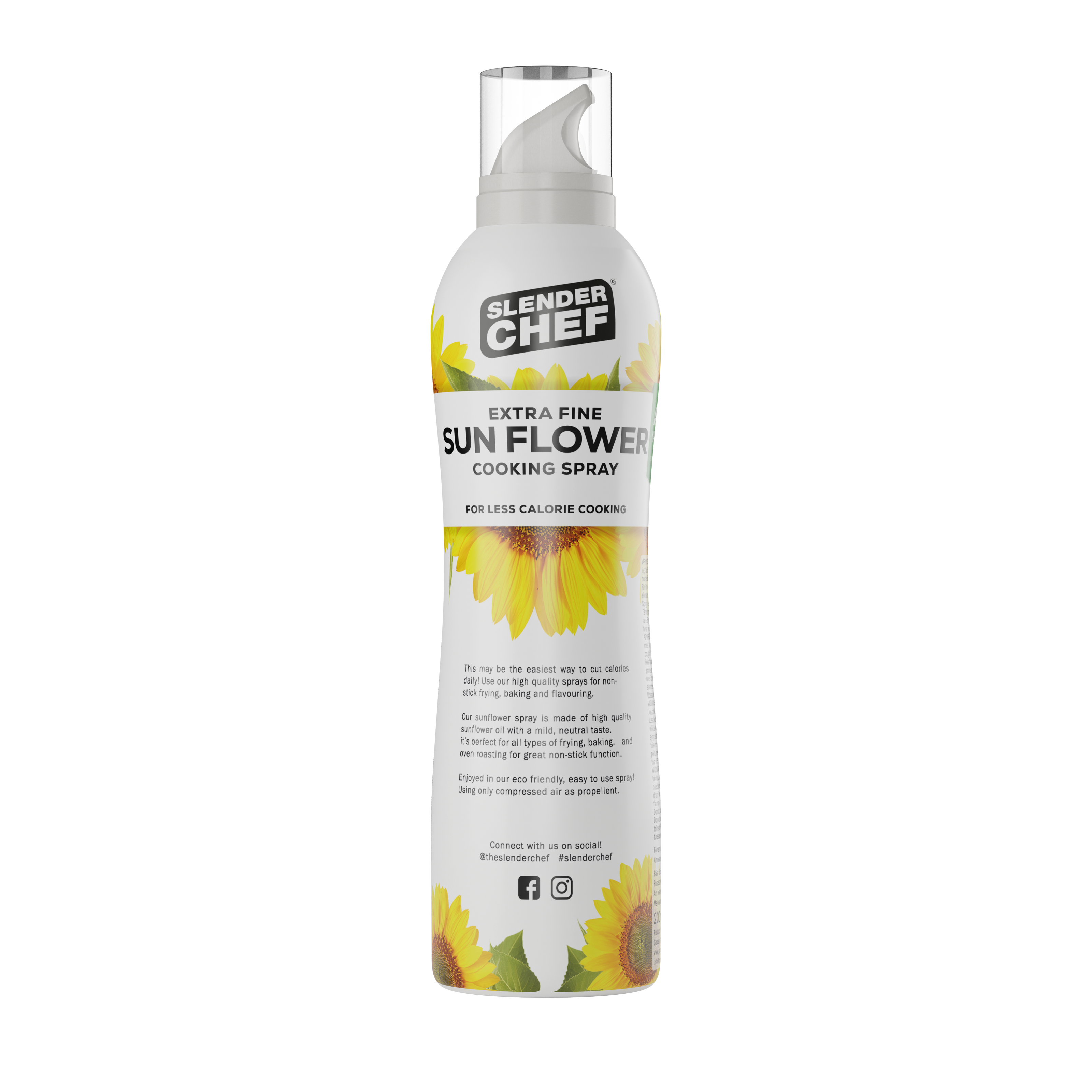Slender Chef Sun Flower Cooking Spray - 200ml