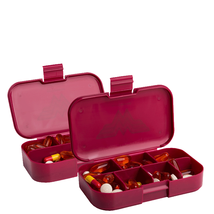 Smartshake DC Comics Pill Box Organizer, 2-pack