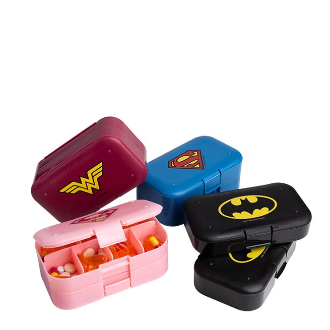 Smartshake DC Comics Pill Box Organizer, 2-pack