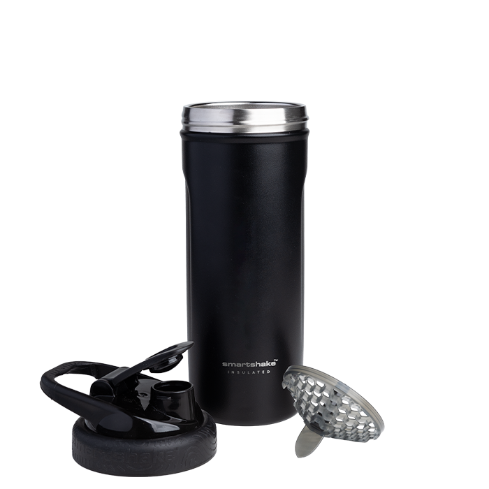 Smartshake Insulated Steel Shaker Svart 750 ml
