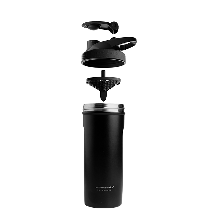Smartshake Insulated Steel Shaker Svart 750 ml