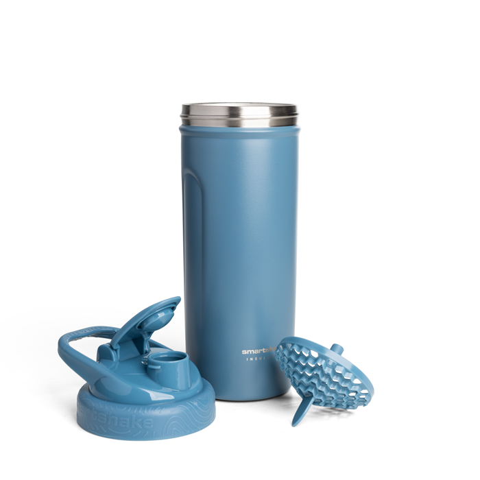 Smartshake Isolerad Stålflaska Faded Blue 750 ml