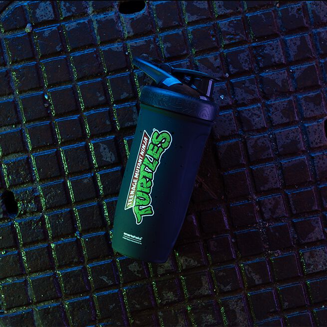Smartshake Reforce Stainless Steel TMNT 900 ml Classic Logo Black