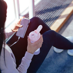 Smartshake Smartshake Slim Shaker 500 ml Cotton Pink