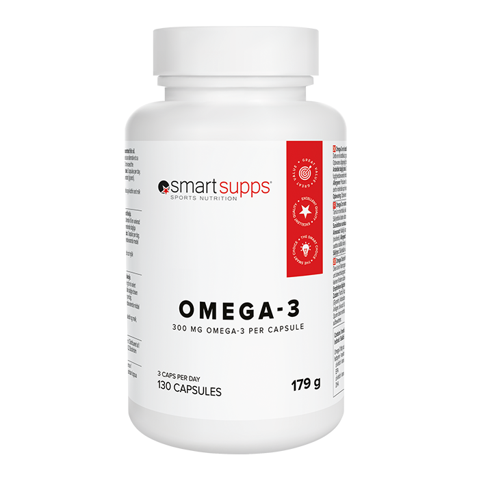 SmartSupps Omega-3 130 kapslar