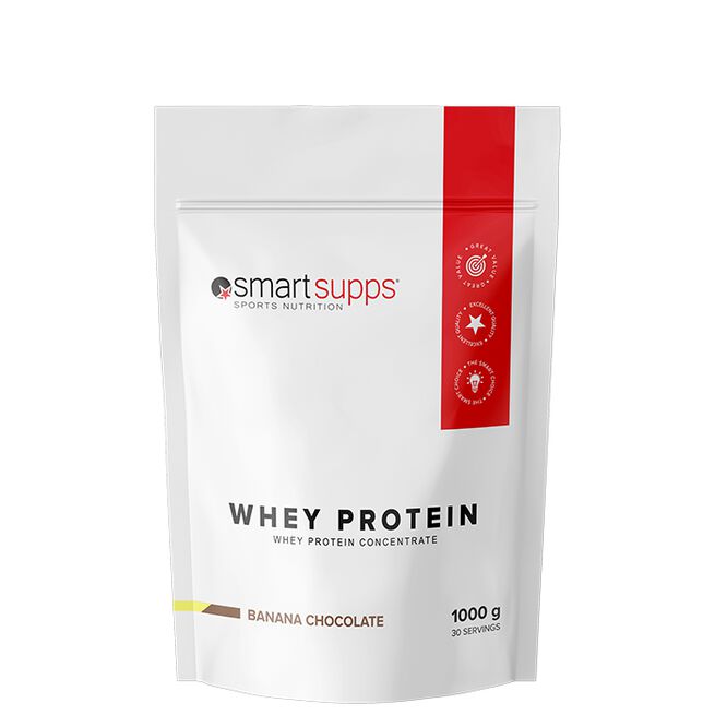 SmartSupps Vassleprotein 1 kg Chocolate Banana