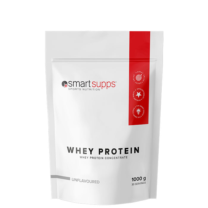 SmartSupps Vassleprotein 1 kg Unflavoured