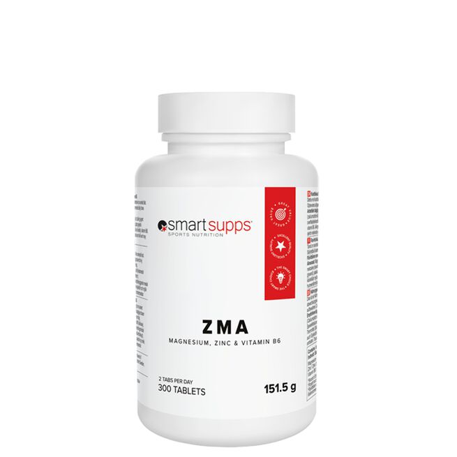 SmartSupps ZMA 300 tabletter