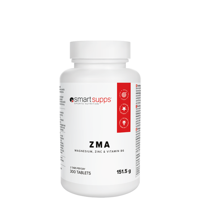 SmartSupps ZMA 300 tabletter
