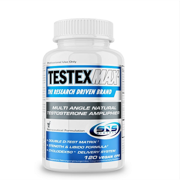 SNS Biotech Testex MAX - 120 caps