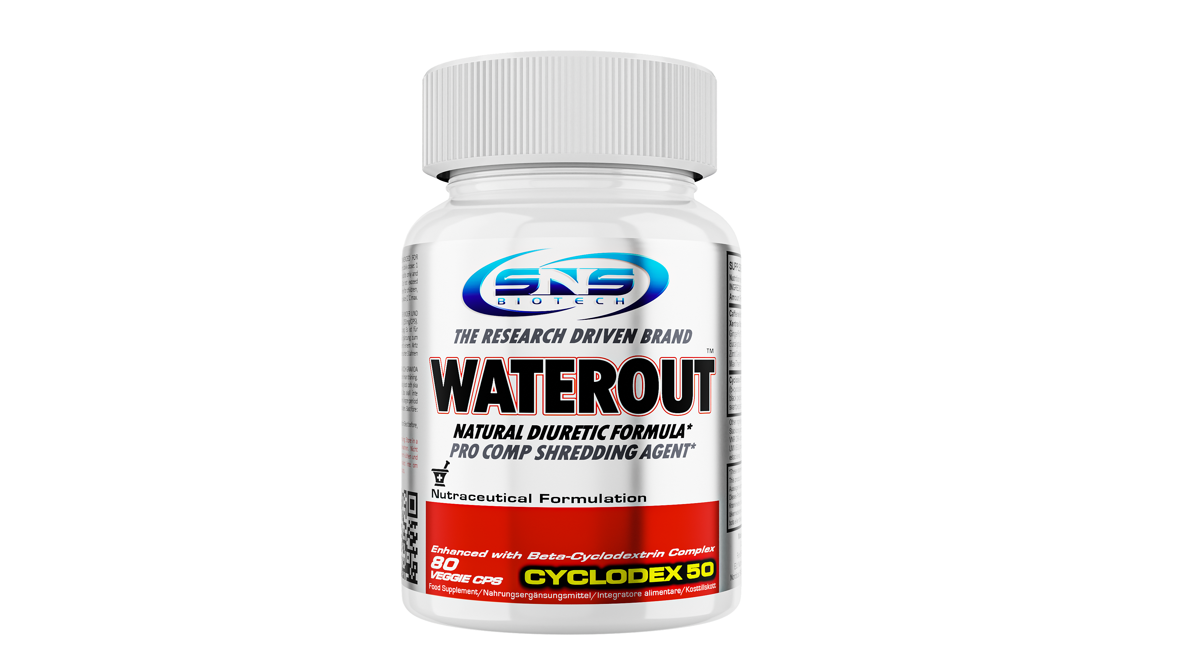 SNS Biotech Waterout - 80 caps