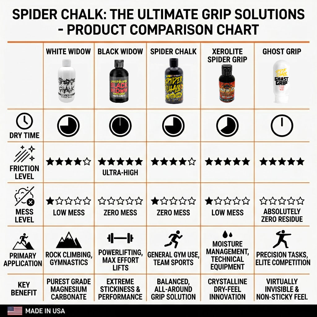 Spider Chalk Ghost Grip Clear Liquid Grip 120ml