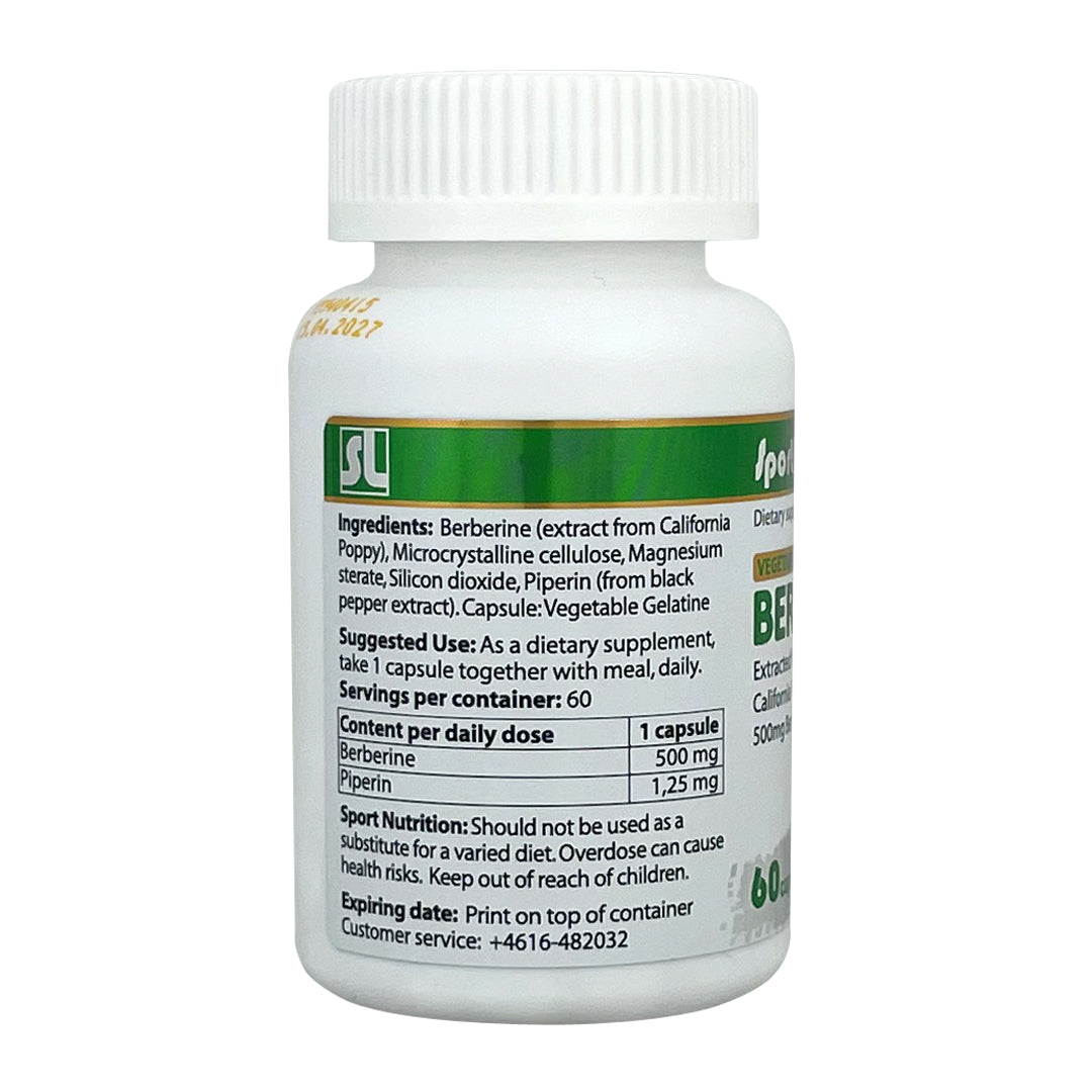 SportLab Berberine 60 kapslar