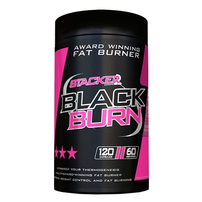 STACKER2 Europe Black Burn Fettförbrännare 120 kapslar