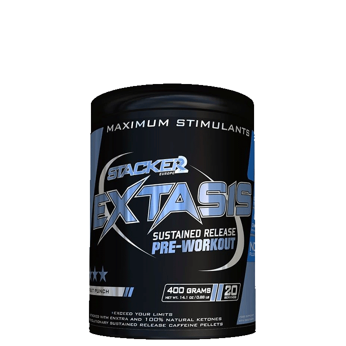 STACKER2 Europe Extasis Pre Workout 20 portioner Fruit Punch