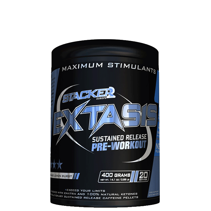 STACKER2 Europe Extasis Pre Workout 20 portioner Orange Lemon