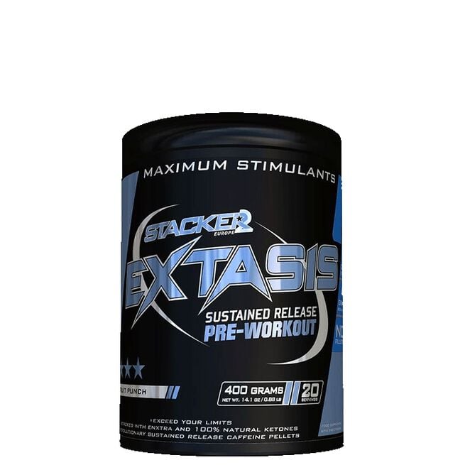 STACKER2 Europe Extasis Pre Workout 20 portioner Fruit Punch