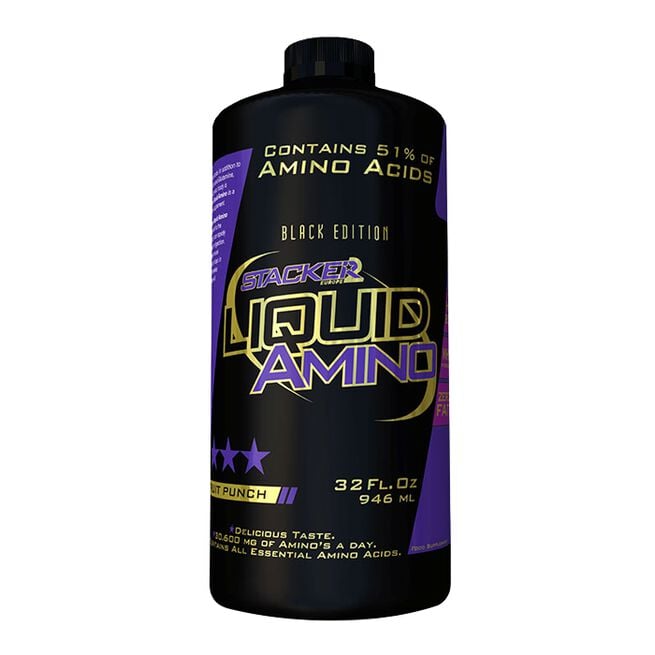 STACKER2 Europe Liquid Amino Flytande BCAA 946 ml Fruit Punch