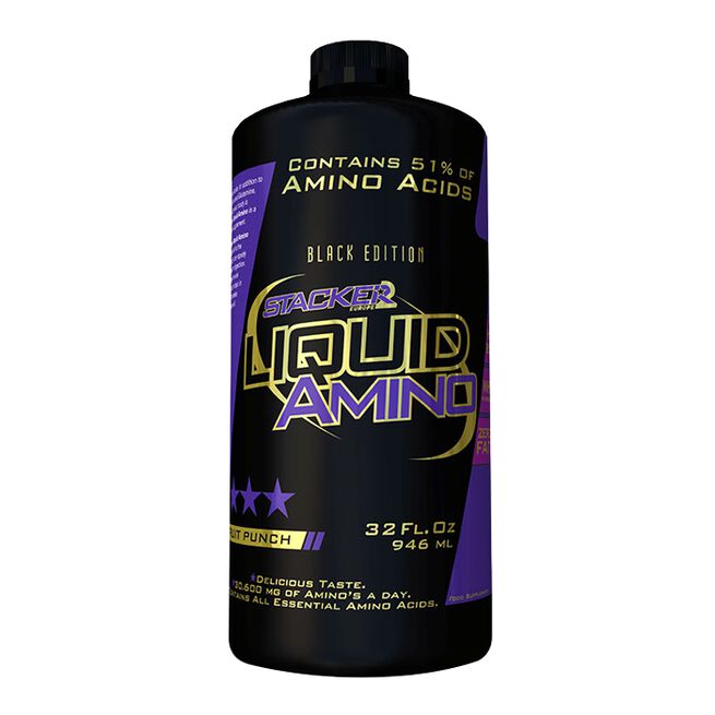 STACKER2 Europe Liquid Amino Flytande BCAA 946 ml Fruit Punch